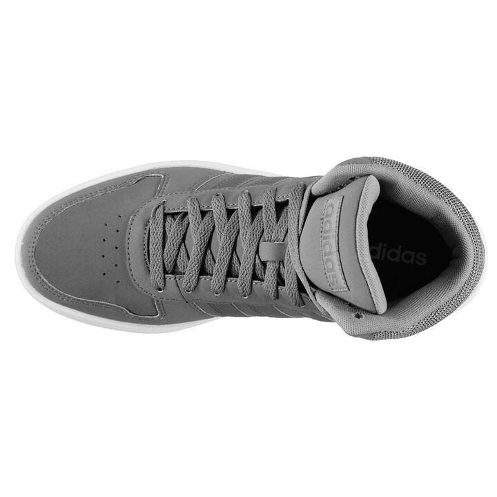 adidas hoops mid nubuck trainers mens